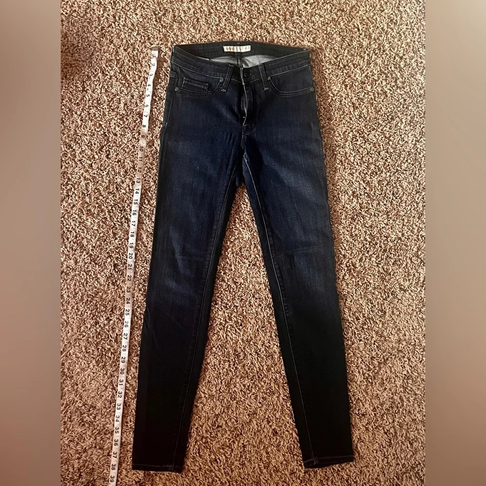 Joie Slate Denim Jeggings Size 25 - Picture 6 of 13